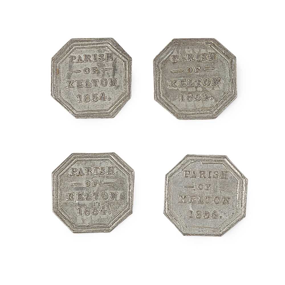 Lot 5 - A COLLECTION OF SCOTTISH COMMUNION TOKENS
