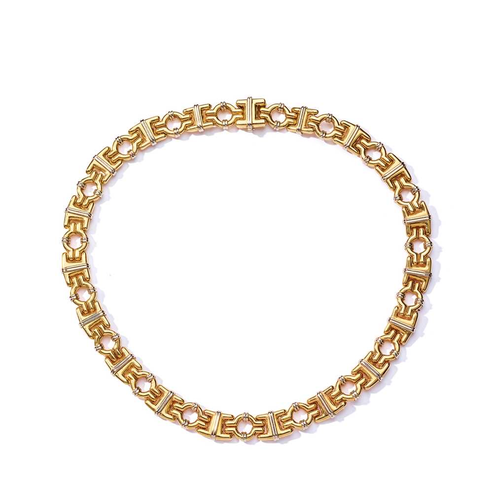 Lot 87 - Kria: A fancy-link necklace
