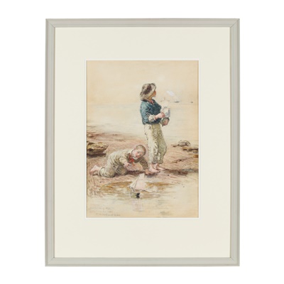 Lot 63 - WILLIAM MCTAGGART R.S.A., R.S.W. (SCOTTISH 1835-1910)