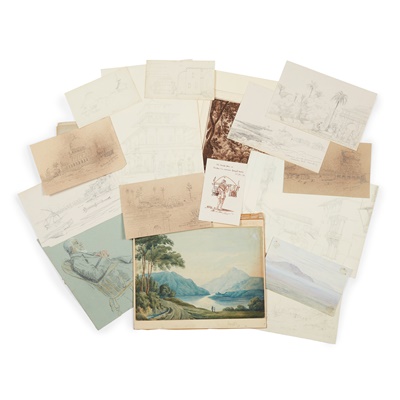 Lot 331 - Miscellaneous drawings [India and elsewhere]