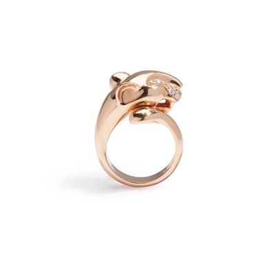Lot 29 - Leo Pizzo: A diamond-set dress ring