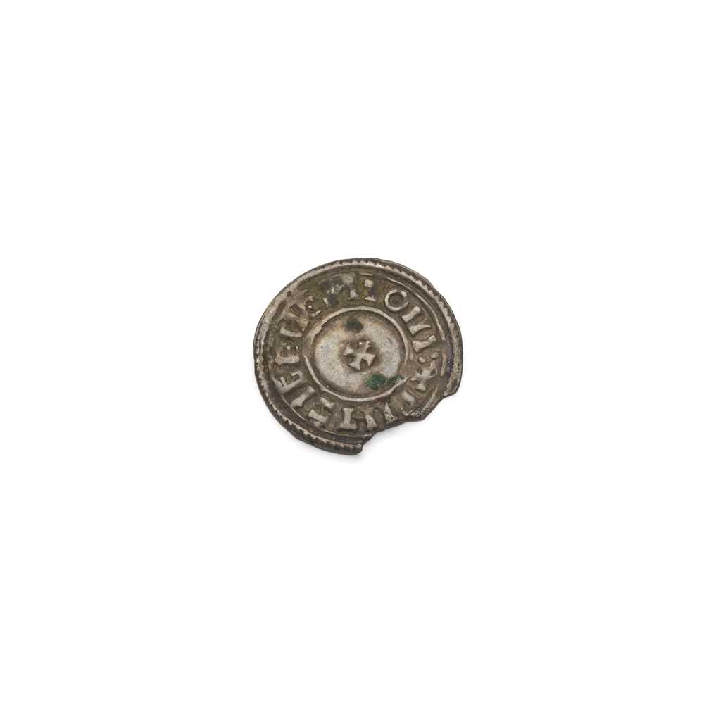 Lot 114 - An early silver hammered penny