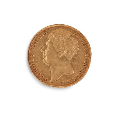 Lot 130 - An 1823 £2 gold coin