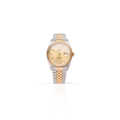 Lot 312 - Rolex: a bi-colour wristwatch