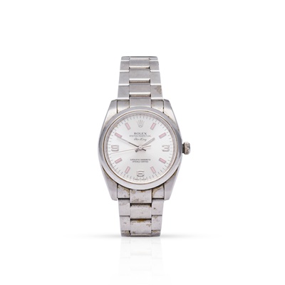 Lot 289 - Rolex: a stainless steel wristwatch