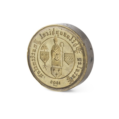 Lot 67 - THE PAISLEY PHILOSOPHICAL INSTITUTION DESK SEAL