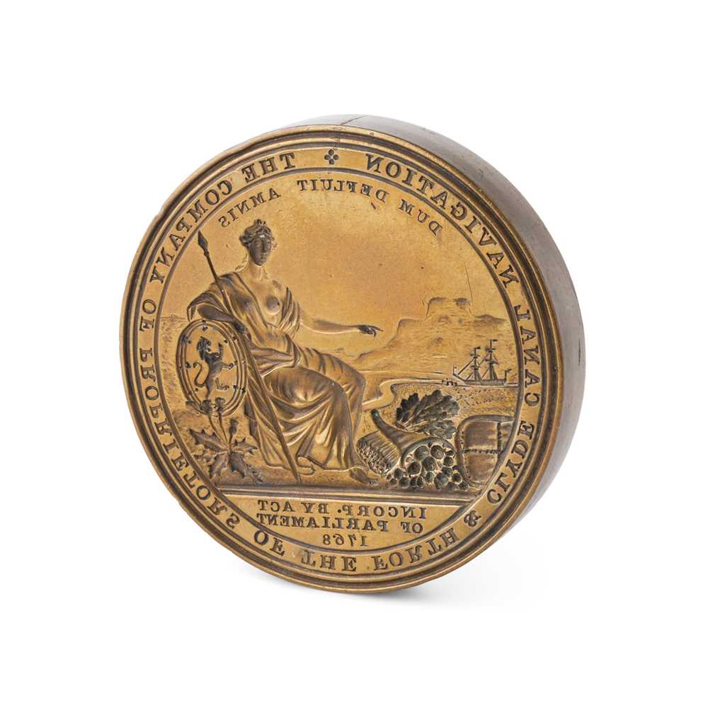 Lot 65 - THE COMPANY OF PROPRIETORS OF THE FORTH & CLYDE CANAL NAVIGATION DESK SEAL
