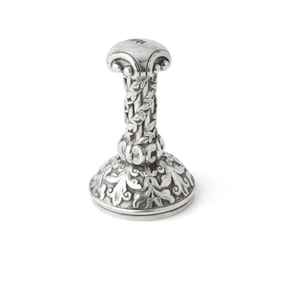 Lot 47 - THE CHISHOLM SILVER DESK SEAL