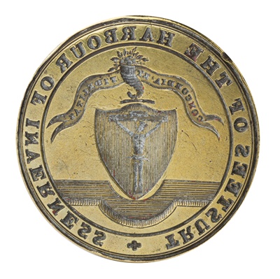 Lot 64 - THE TRUSTEES OF THE HARBOUR OF INVERNESS DESK SEAL