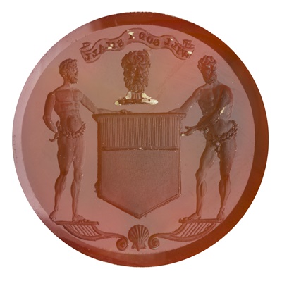 Lot 46 - THE CLAN MENZIES DESK SEAL
