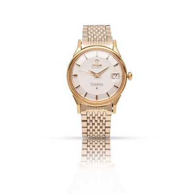 Lot 326 - Omega: a gold wristwatch