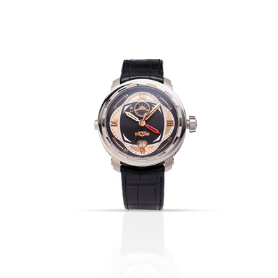 Lot 360 - De Witt: a stainless steel wristwatch