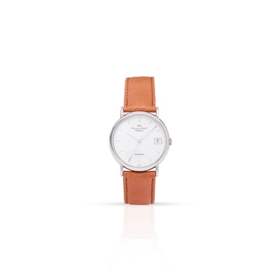 Lot 356 - IWC: a stainless steel wristwatch