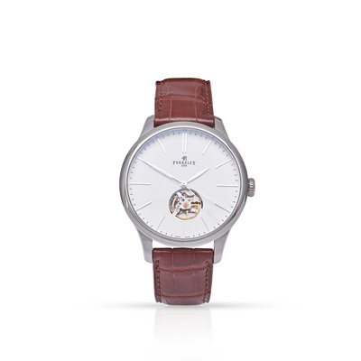 Lot 351 - Perrelet: a stainless steel wristwatch