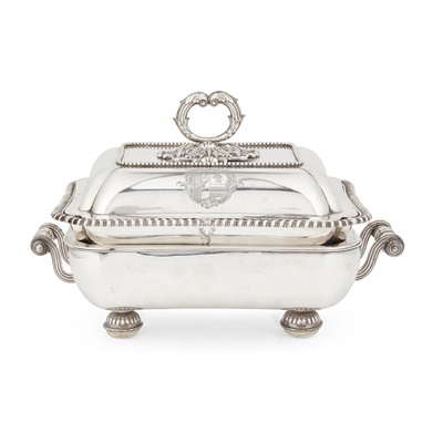 Lot 137 - A George III tureen and cover