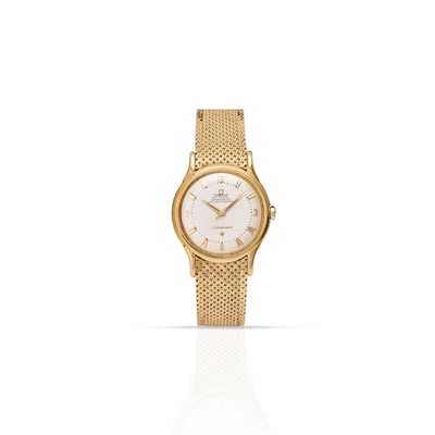 Lot 321 - Omega: a gold wristwatch