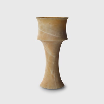 Lot 31 - BACTRIAN ALABASTER CHALICE