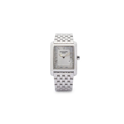 Lot 304 - Raymond Weil: A stainless steel wristwatch