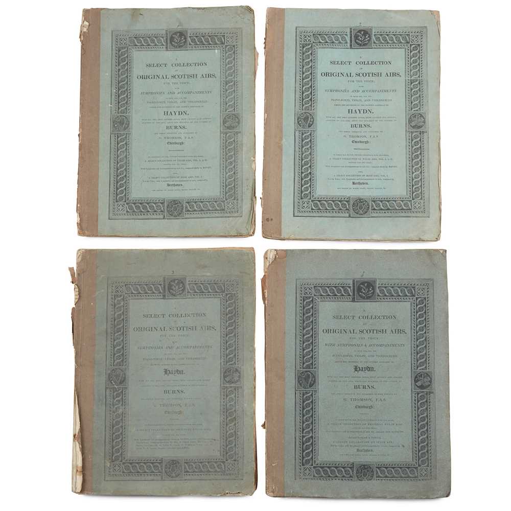 Lot 102 - [Burns, Robert] Thomson, George, editor and publisher