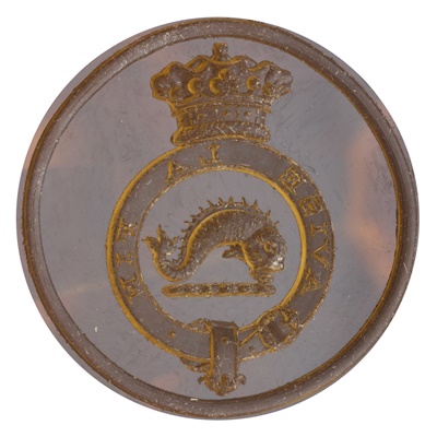 Lot 1 - THE ARCHIBALD KENNEDY (1847-1938), 3RD MARQUESS OF AILSA AND EARL OF CASSILLIS, CULZEAN CASTLE DESK SEAL