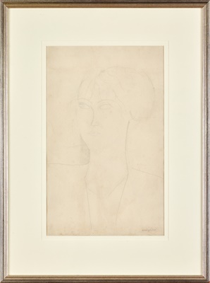 Lot 8 - Amedeo Modigliani (Italian, 1884-1920)