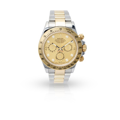 Lot 129 - Rolex: a bi-colour wristwatch