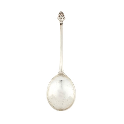 Lot 28 - A mid 17th-Century Norwegian silver spoon