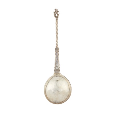 Lot 38 - A mid 17th-Century Dutch silver spoon