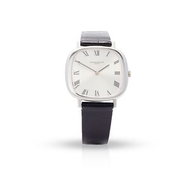 Lot 134 - Vacheron Constantin: a white gold wristwatch