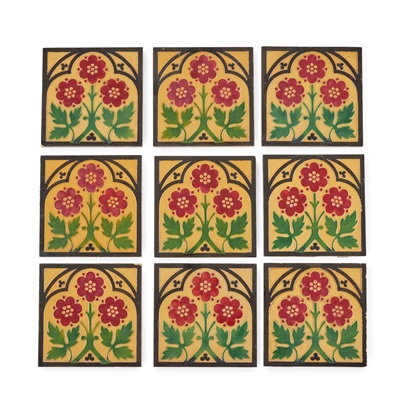 Lot 13 - A.W.N. PUGIN (1812-1852) FOR MINTON, HOLLINS & CO., STOKE-ON-TRENT