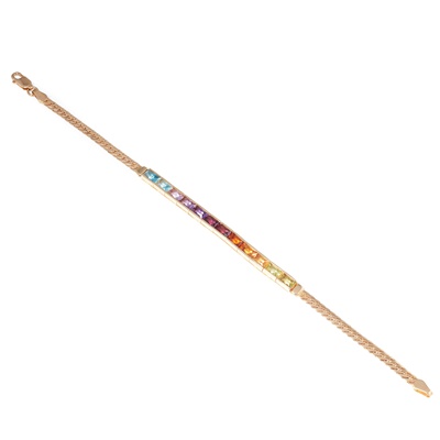 Lot 107 - H Stern: A gem-set 'Rainbow' bracelet