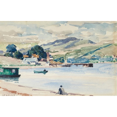 Lot 155 - FRANCIS CAMPBELL BOILEAU CADELL R.S.A., R.S.W. (SCOTTISH 1883-1937)