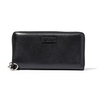 Lot 47 - Gucci: A black leather purse