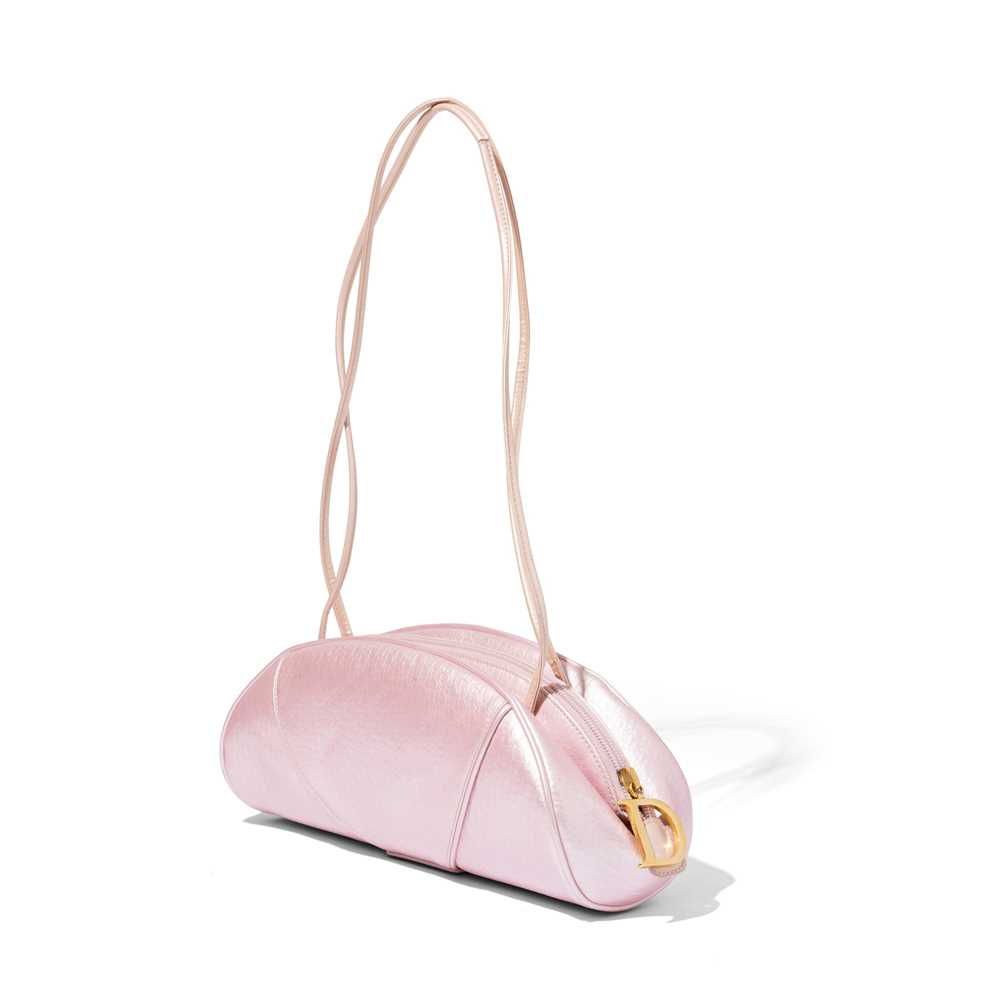 Lot 43 - Dior: A pink Diorissimo Mini Bowling bag