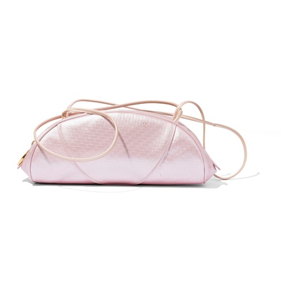 Lot 43 - Dior: A pink Diorissimo Mini Bowling bag