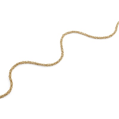 Lot 125 - A fancy-link necklace