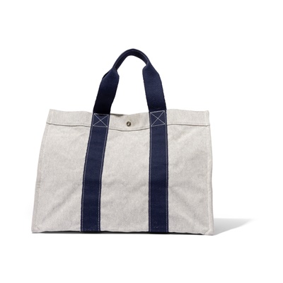 Lot 49 - Hermès: A canvas Bora Bora handbag