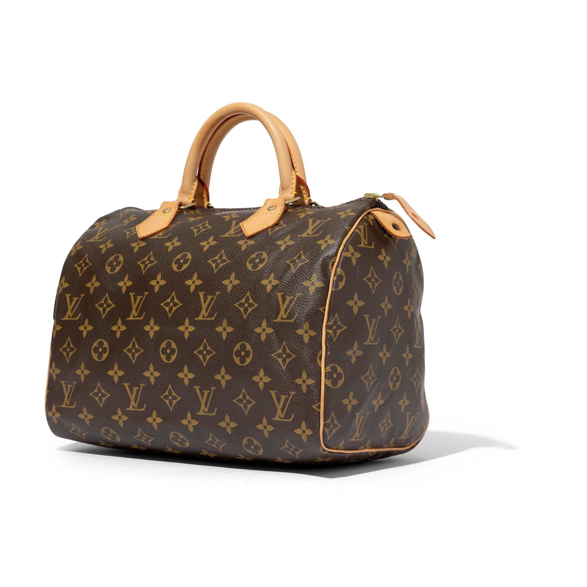 Louis Vuitton Limited Edition Speedy Round Two Way Bag Auction