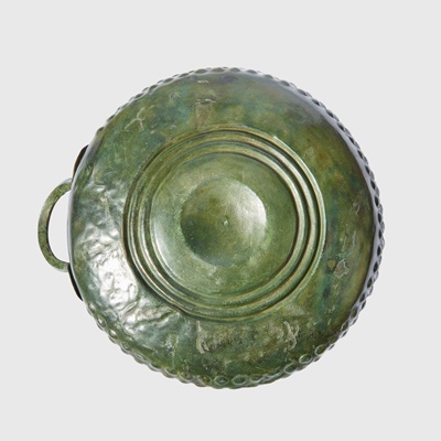 Lot 17 - FINE BRONZE AGE DRINKING CUP