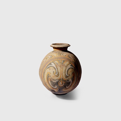 Lot 89 - ANCIENT CHINESE COCOON JAR