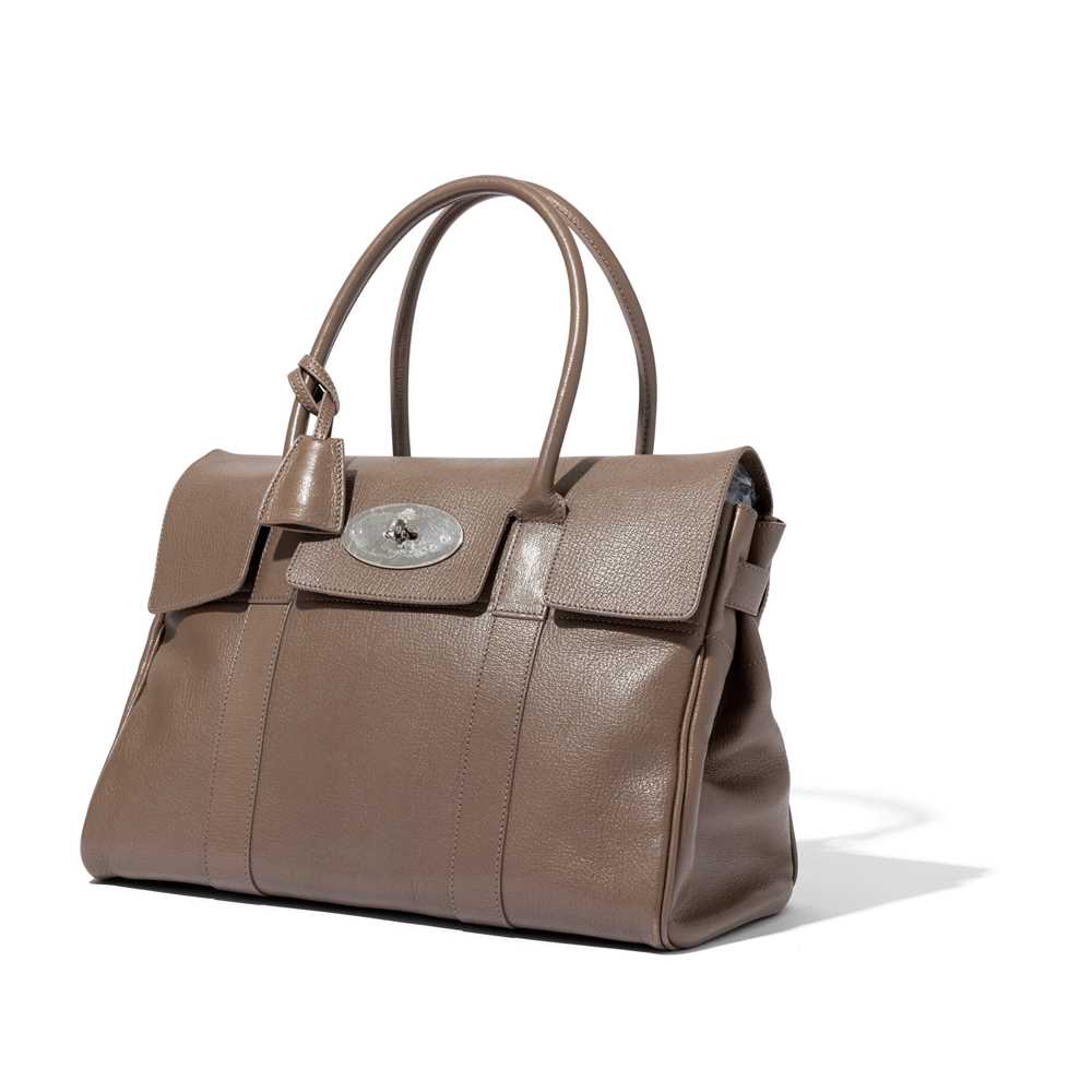 Lot 76 - Mulberry: A taupe leather Bayswater handbag