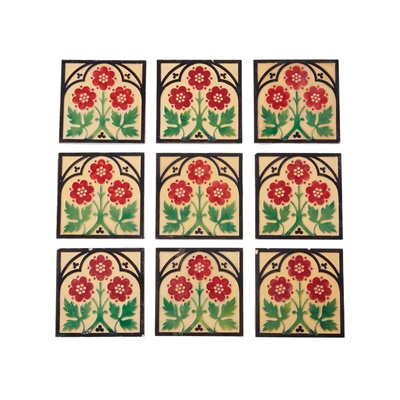 Lot 6 - A.W.N. PUGIN (1812-1852) FOR MINTON, HOLLINS & CO., STOKE-ON-TRENT