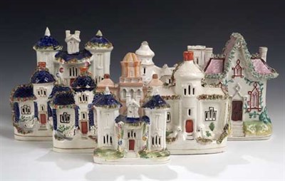 Lot 24 - A 19th century Staffordshire model of a...