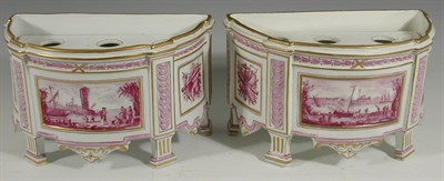 Lot 90 - A pair of late 19th/early 20th century Continental bough pots