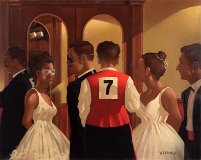 Lot 110 - JACK VETTRIANO (B.1954) COMPETITION DANCERS -...