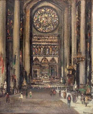 Lot 69 - JAMES KAY R.S.A., R.S.W (1858-1942) CATHEDRAL...