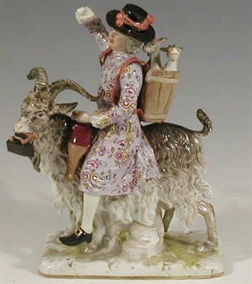 Lot 86 - A late 19th century Meissen style figure