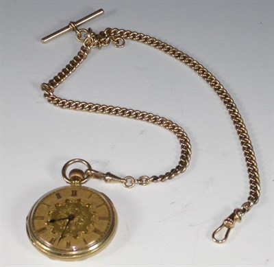 Lot 11 - A Victorian 18ct gold pocket watch