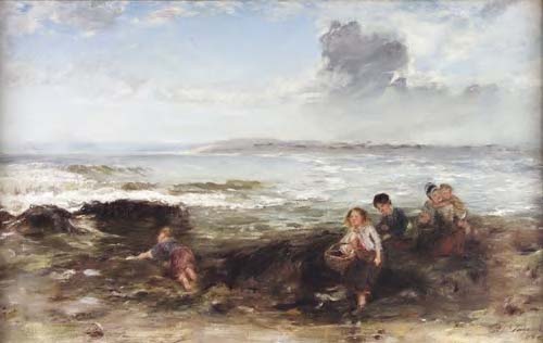 Lot 79 - WILLIAM MCTAGGART R.S.A., R.S.W. (1835-1910)