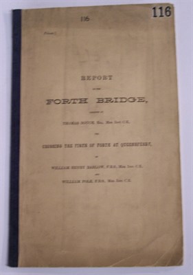 Lot 50 - Barlow, William H. & Pole, William Report on...